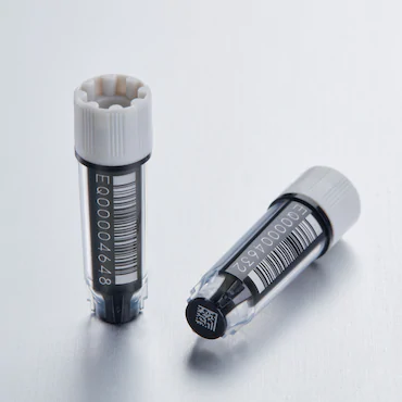 艾本德Eppendorf CryoStorage Vial, 0.5 mL, 不含 DNase、RNase、人類 DNA 和內毒素；外螺紋，預先加蓋灰色管蓋，帶 2D SafeCode (DataMa