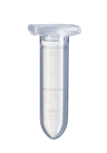 艾本德Eppendorf Safe-Lock Tubes, 2.0 mL, PCR 潔凈級, 無色, 1,000 個貨號 0030123344